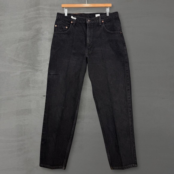 Levi's Other - Vintage Levi's 560 Loose Fit Tapered Leg Jeans Black Made in USA 34 x 30